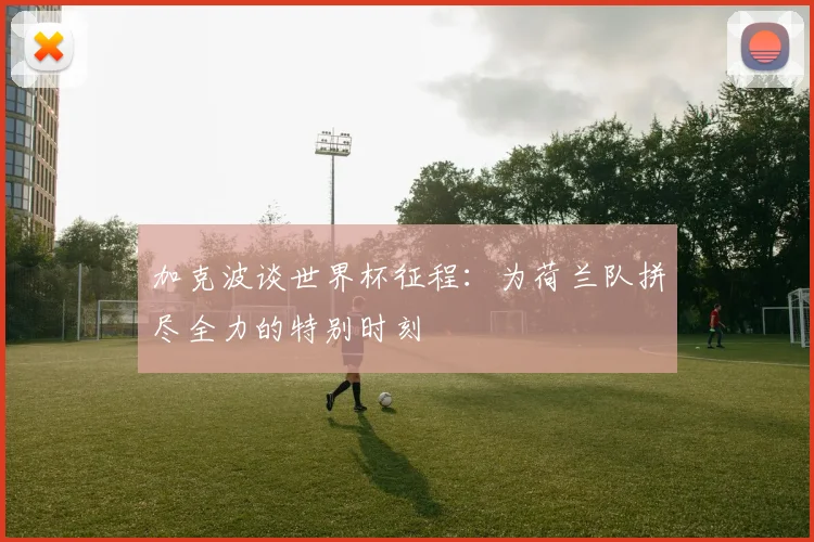加克波谈世界杯征程：为荷兰队拼尽全力的特别时刻